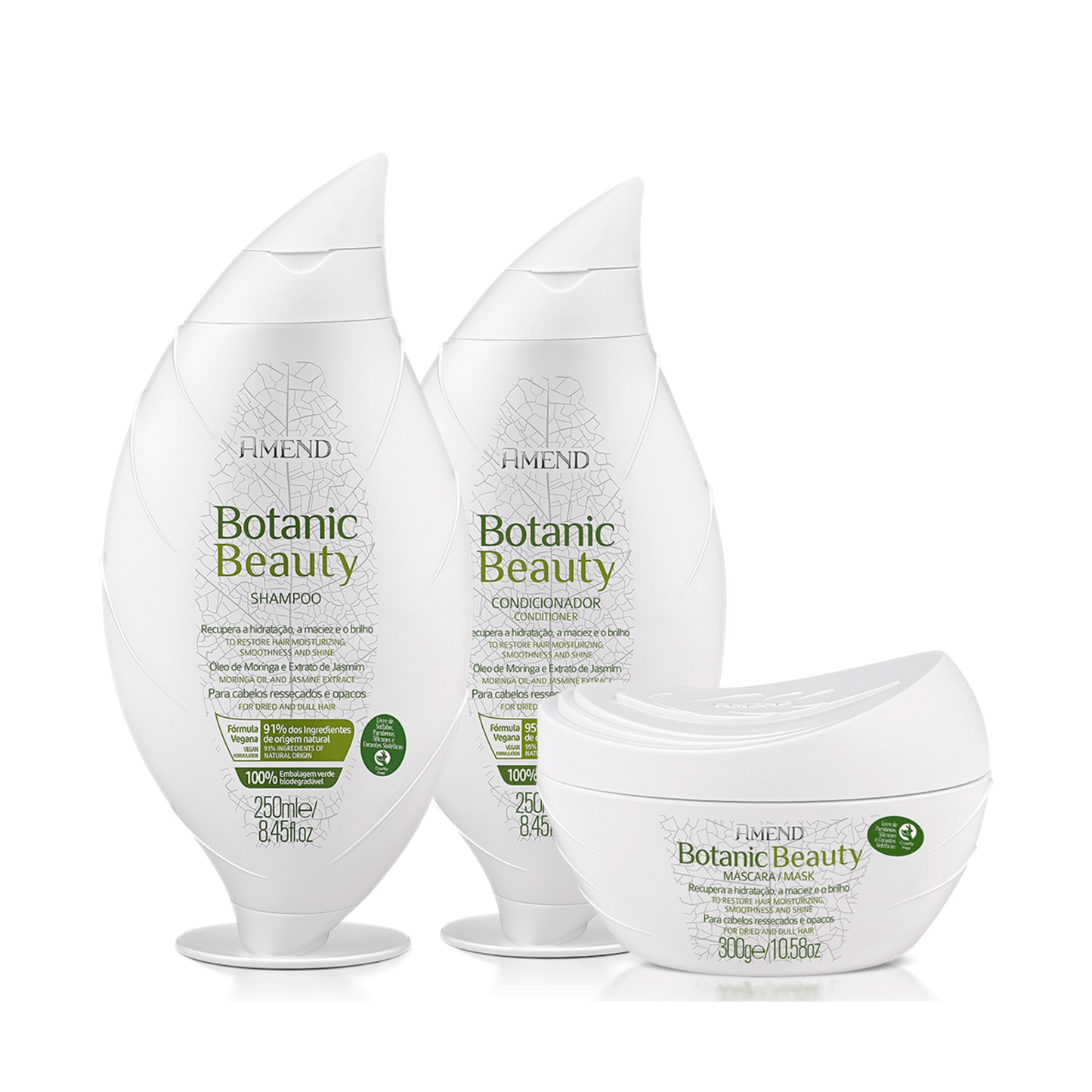 Amend Botanic Beauty Kit x 3 with Mask (White Line)