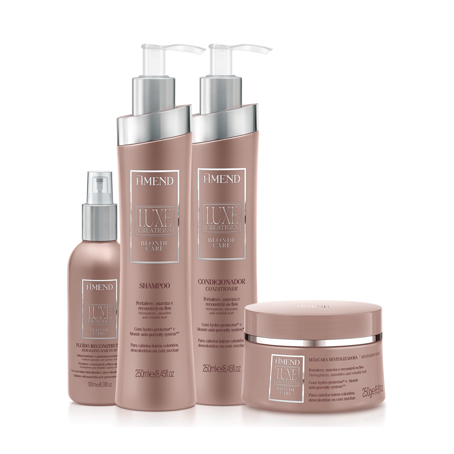 Amend Luxe Creations Blonde Care Kit x 4 products