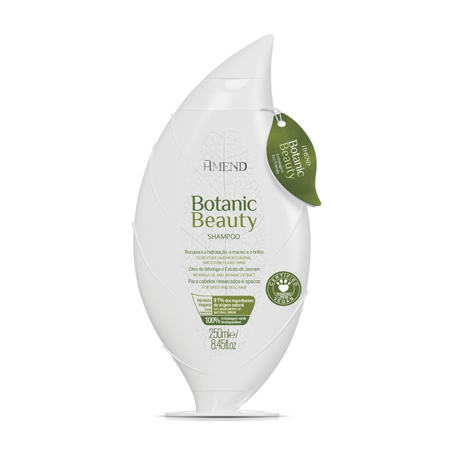 Amend Botanic Beauty Shampoo 250ml (White Line)