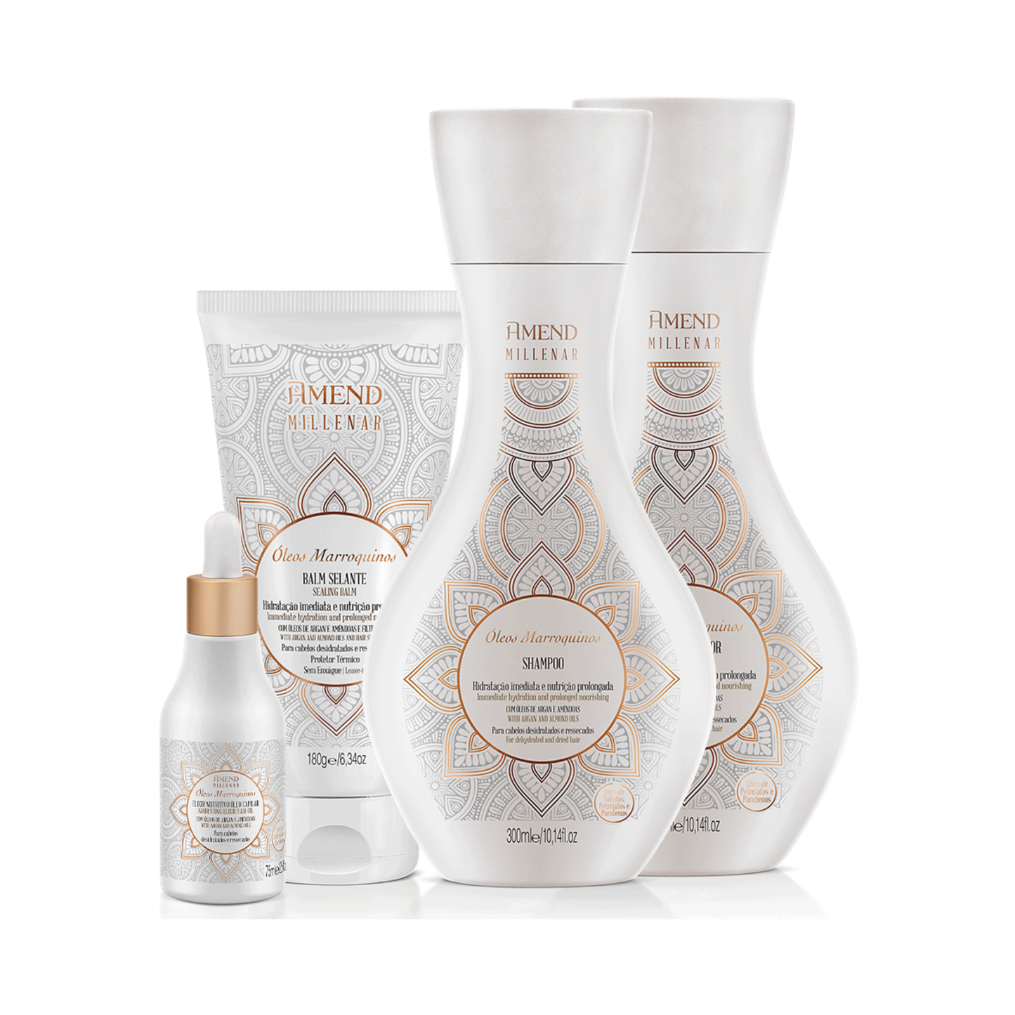 Amend Millenar Moroccanoil Kit x 4 products